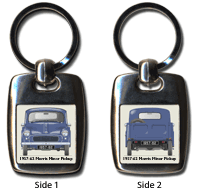 Morris Minor Pickup 1957-62 Keyring 5